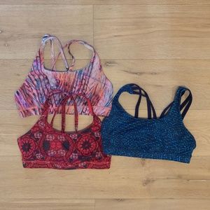 Special Listing - 3 Energy Bras Size 10